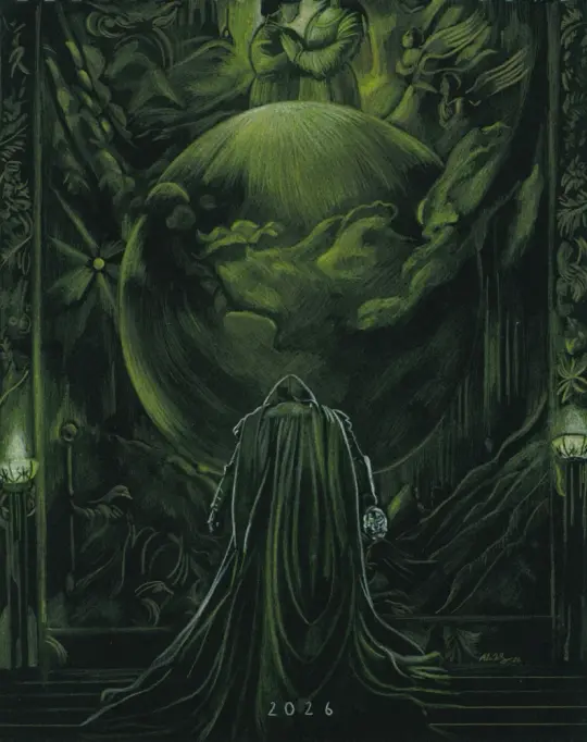 “Hell answers to me. For I am DOOM.” Avenger Doomsday Art Print