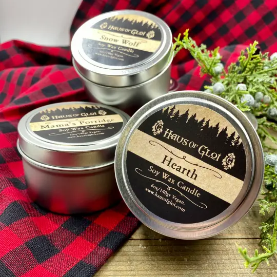 Yule Soy Wax Candles