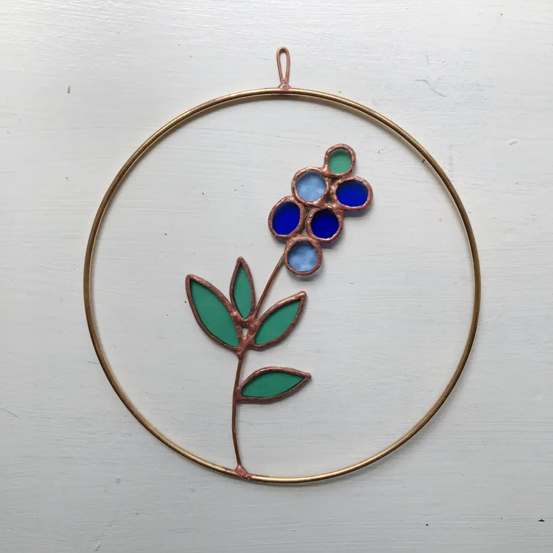 Blueberry Wreath no.1