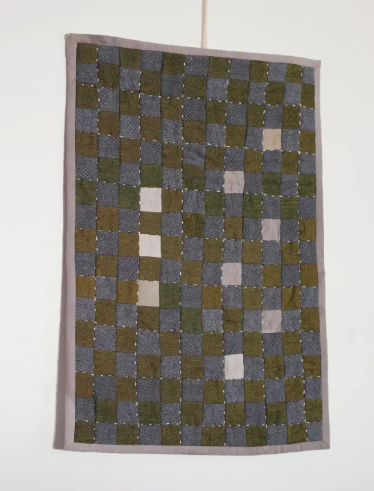 In for 3 out for 6 | 002 | quilted wall hanging