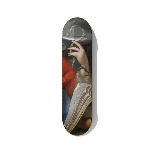 Serpent Scholar Skateboard Wall Art