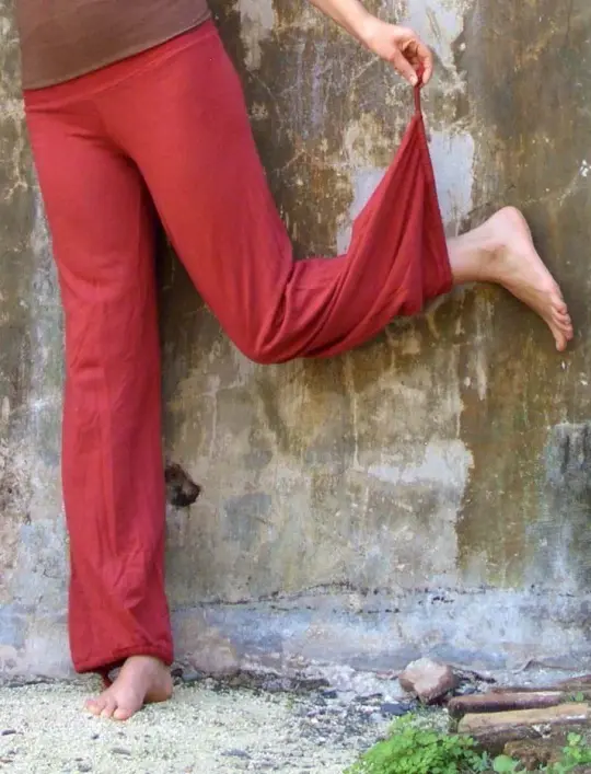 Drawstring Hem Simplicity Pant