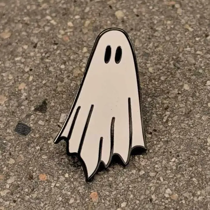 Pocket Ghost Enamel Pin