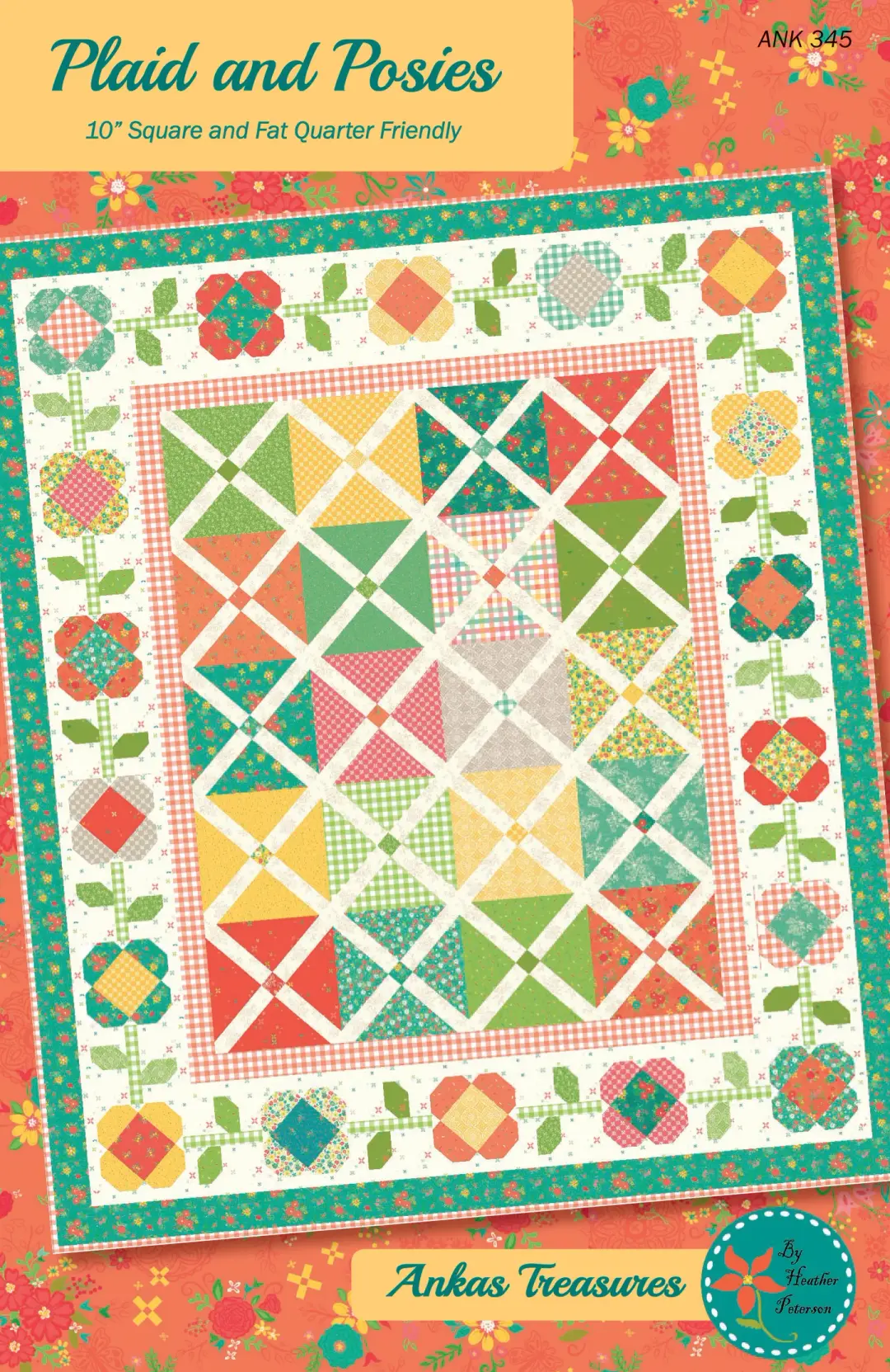 Plaid and Posies PDF pattern