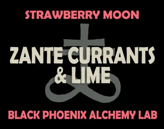 Strawberry Moon: Zante Currants and Lime Perfume Oil