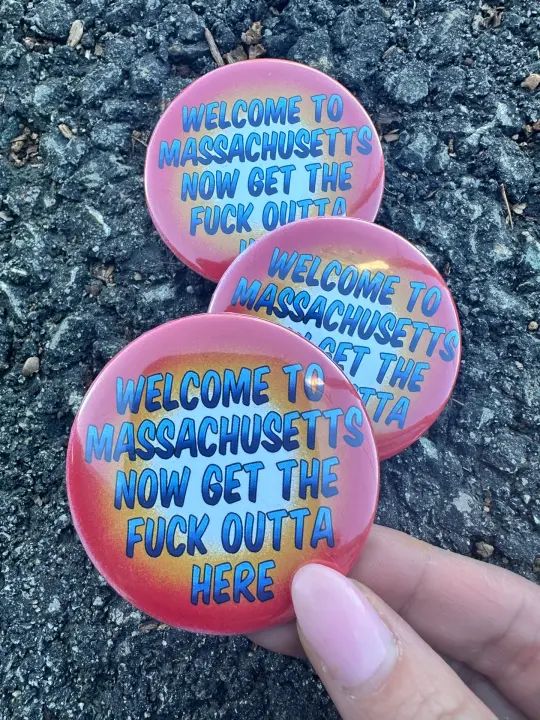 Massachusetts sayings bottle opener or button (1)