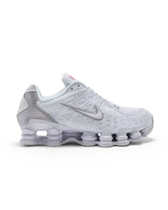 Nike Shox TL White/Metallic Silver