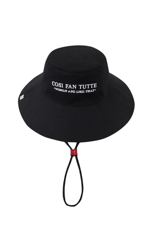 5 left - Mozart Adventure Hat Black