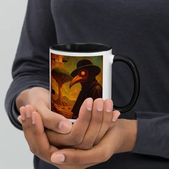 Sangre De Drago Classic Diner Mug with Color Inside | Multiple Options & Sizes! | Dishwasher & microwave safe