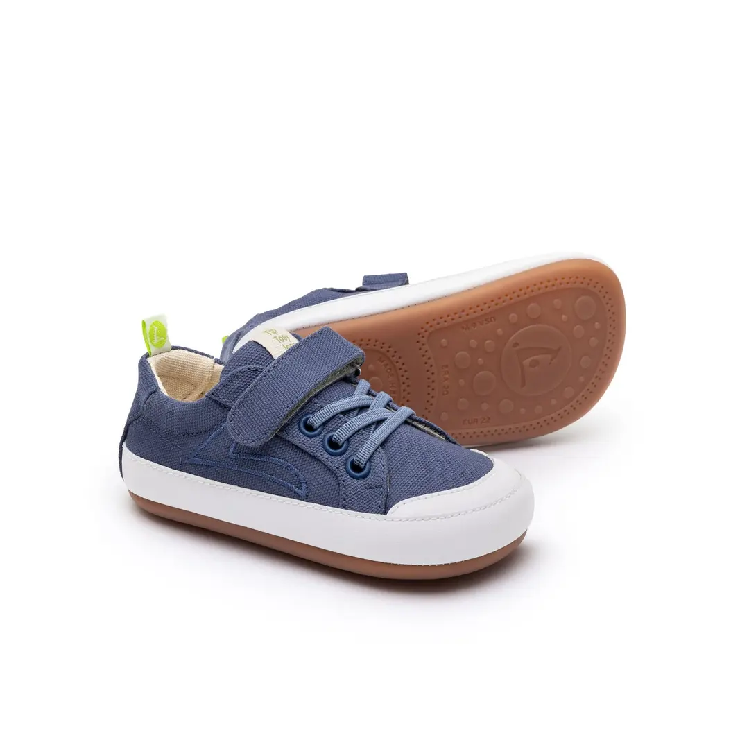Dash Green Sneakers - Lona Azul Klein (Baby)