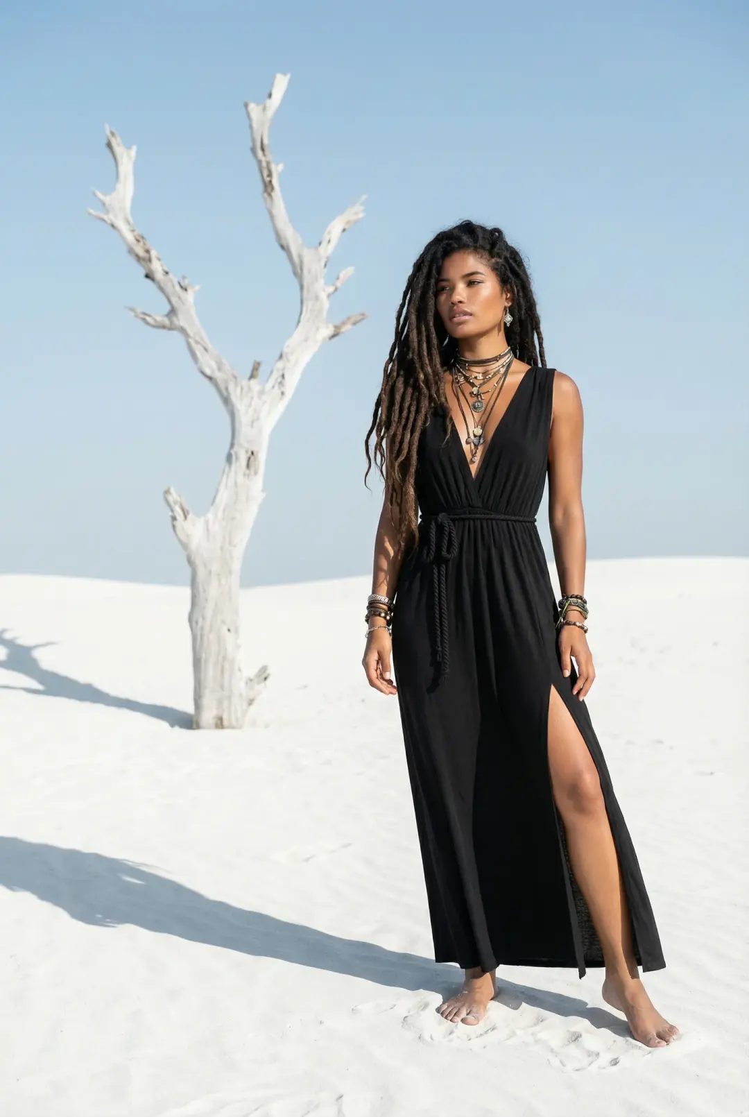 Azim Dress Black