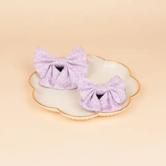 Lilac Diamonds - Sailor Bow