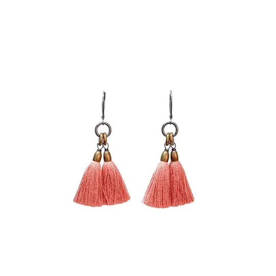 Fan Earrings - Shell