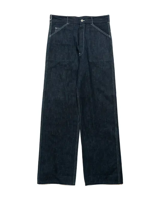 The Real McCoy's MP24005 WWII Denim Work Trousers Indigo