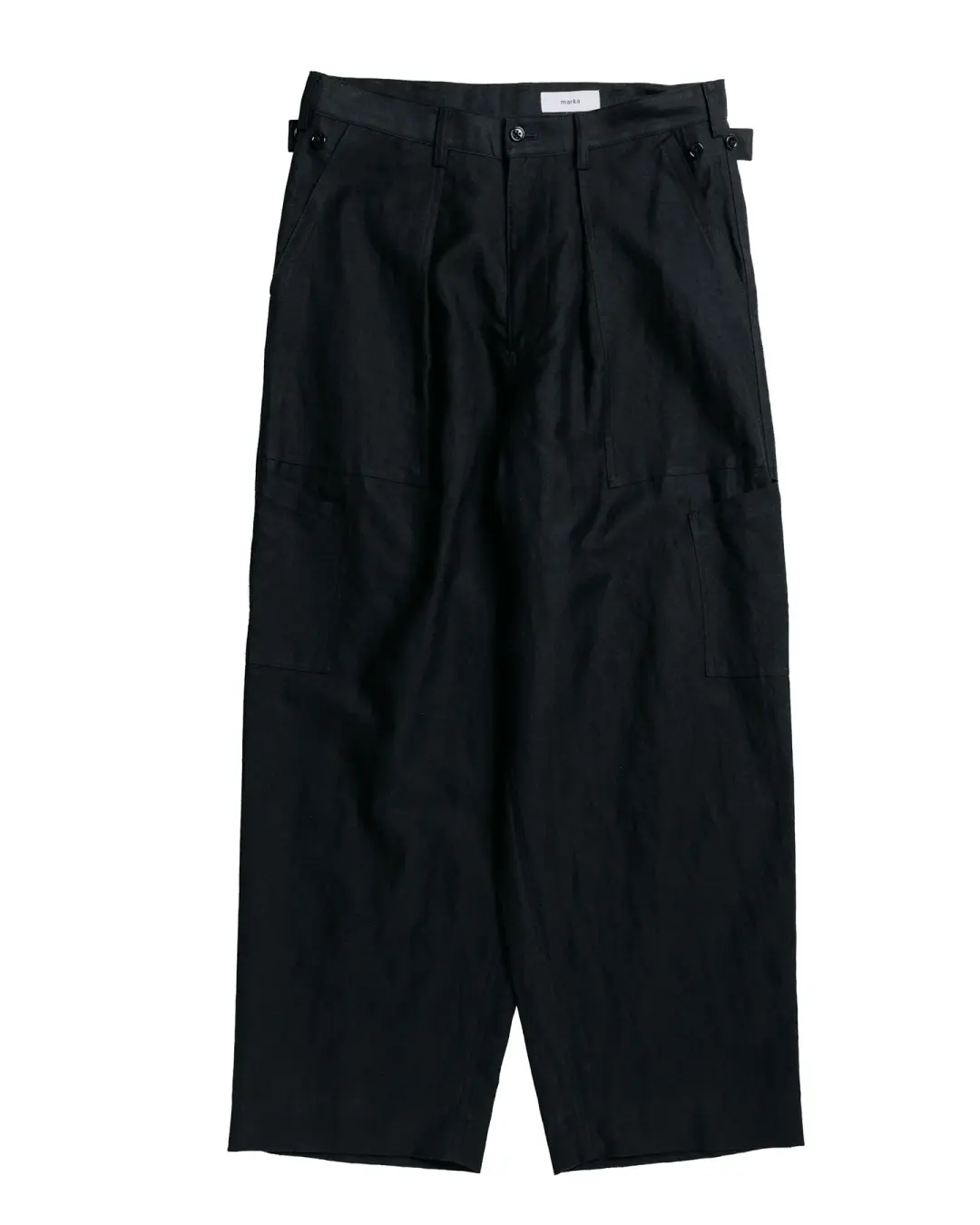 marka U.S. Air Force Baker Pants Wool Linen Moleskin Black