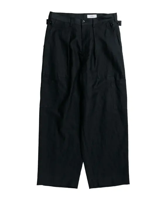 marka U.S. Air Force Baker Pants Wool Linen Moleskin Black
