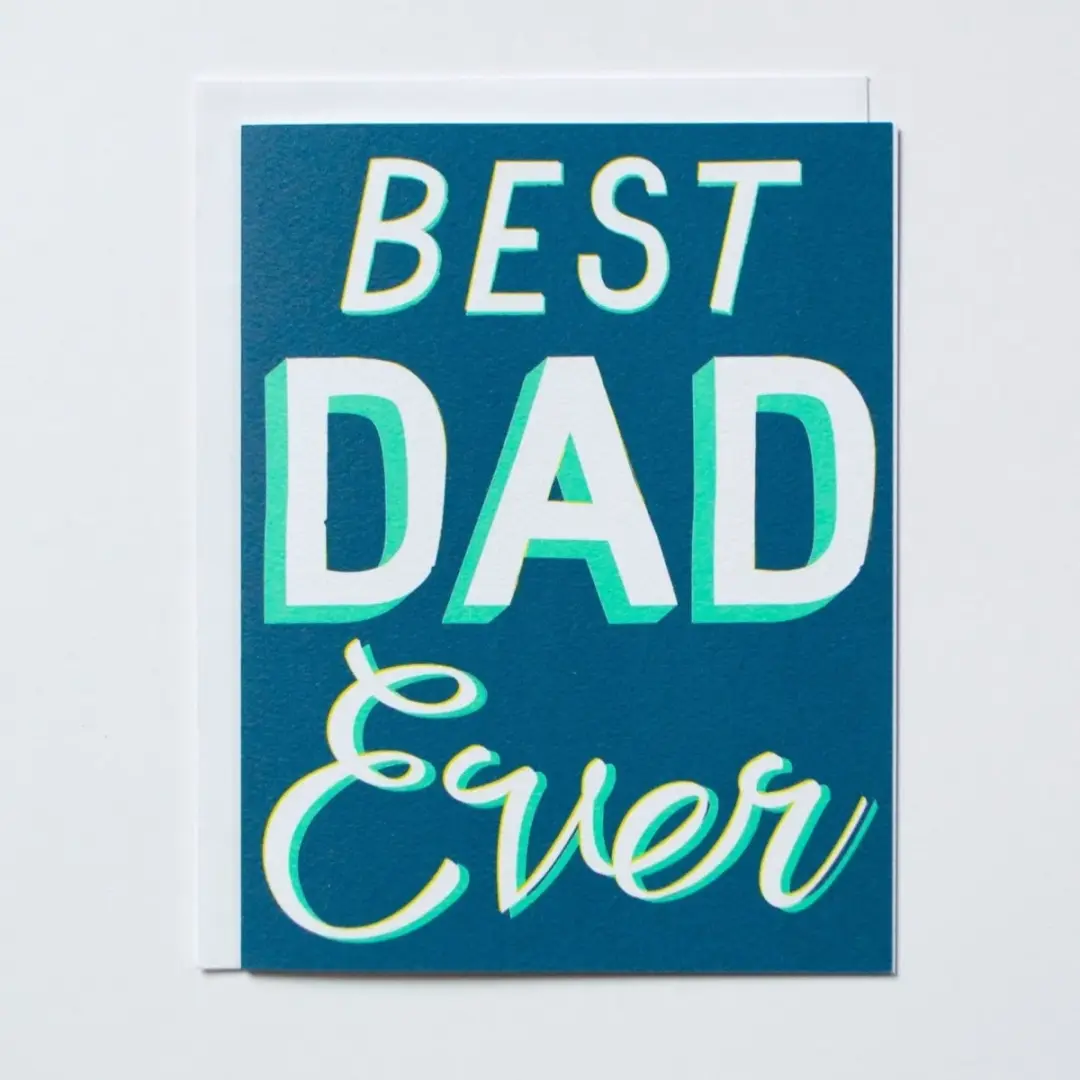 "Best Dad Ever" Card