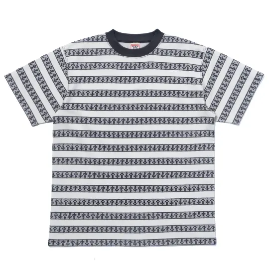 MILITARY JACQUARD TEE / ANCHOR
