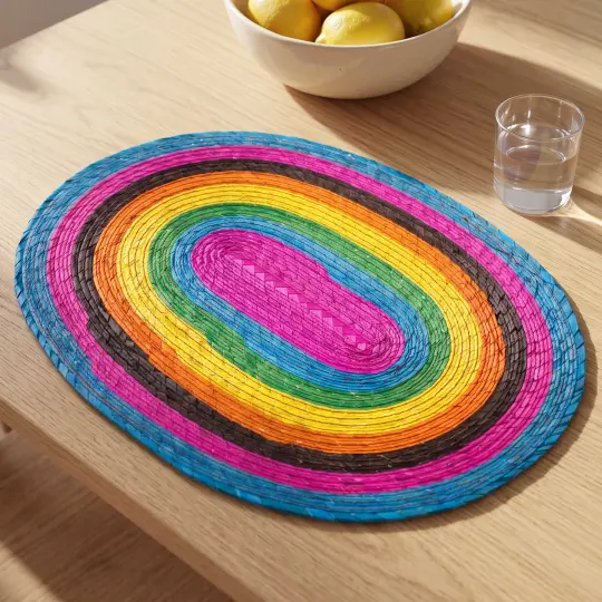 Handwoven Palm Placemats
