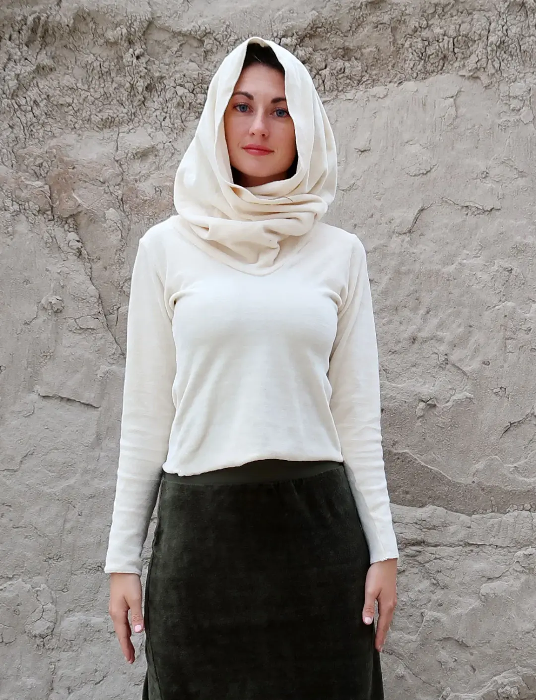 VELOUR Ewok Simplicity Cropped Shirt