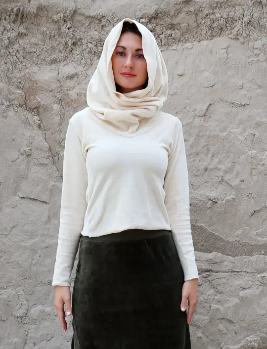 VELOUR Ewok Simplicity Cropped Shirt