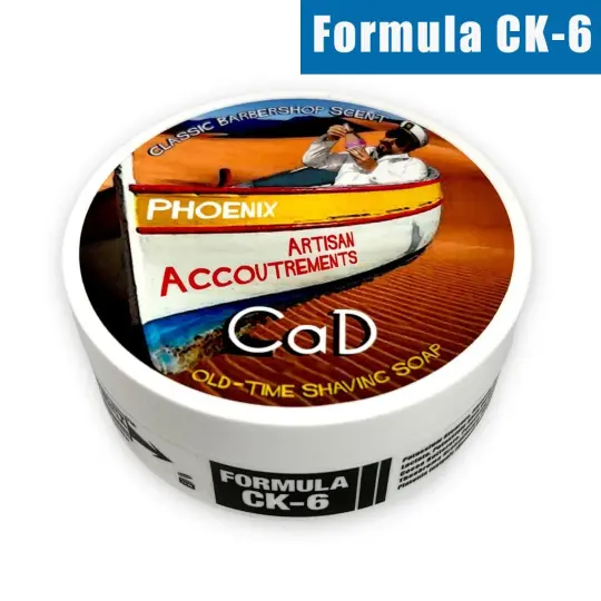 CaD Artisan Shaving Soap | Homage To A Classic! | Ultra Premium CK-6 Formula