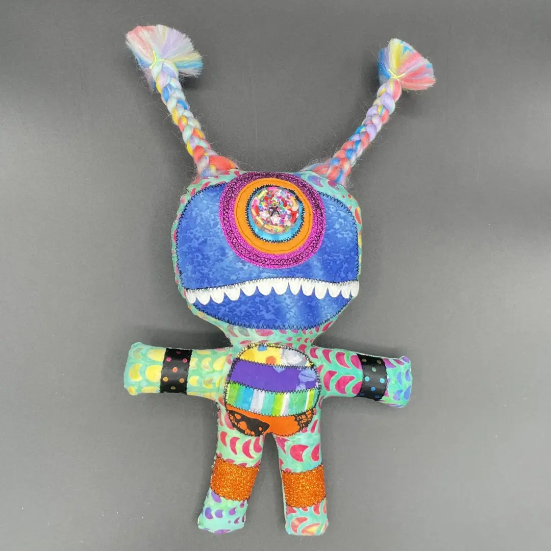 Skye - A Monstrously Loveable Monster Doll