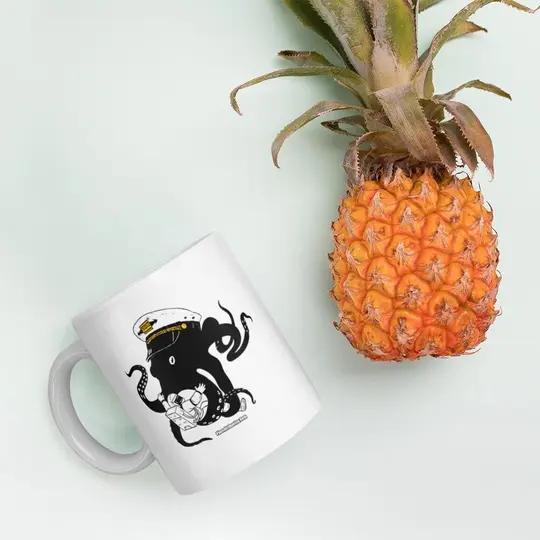 Atomic Age Bay Rum Coffee Mug