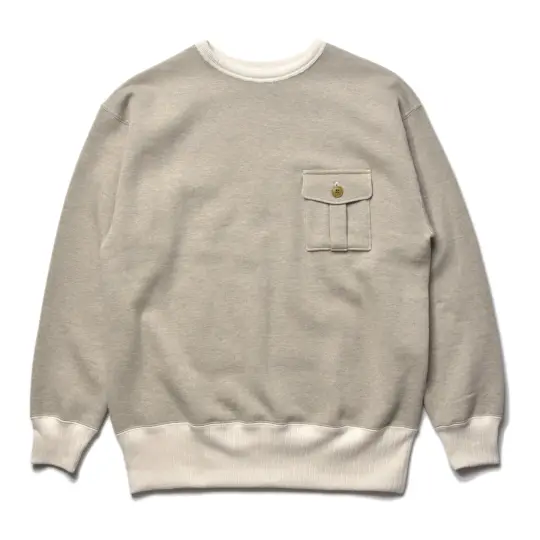MILITARY POCKET SWEATSHIRT