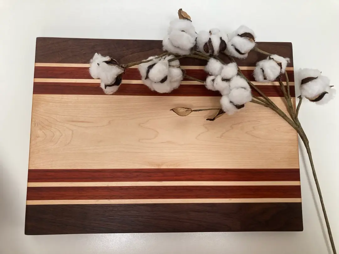 Mixed Walnut, Maple & Padauk Joined Board (23MJ01)