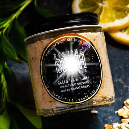 Green Tea & Honey Resting Bleep Face Scrub.