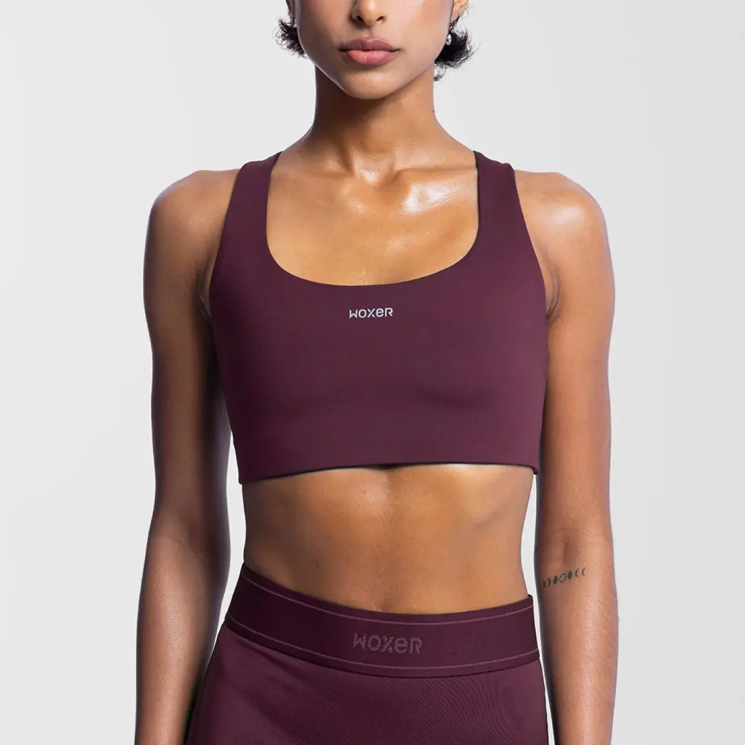 Win Boss Sports Bra Mulberry