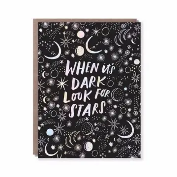 "When It's Dark" Card
