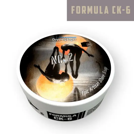 Doppelgänger Continuum No.2 Artisan Shave Soap | Ultra Premium Formula CK-6 | Homage to a Discontinued Gem!