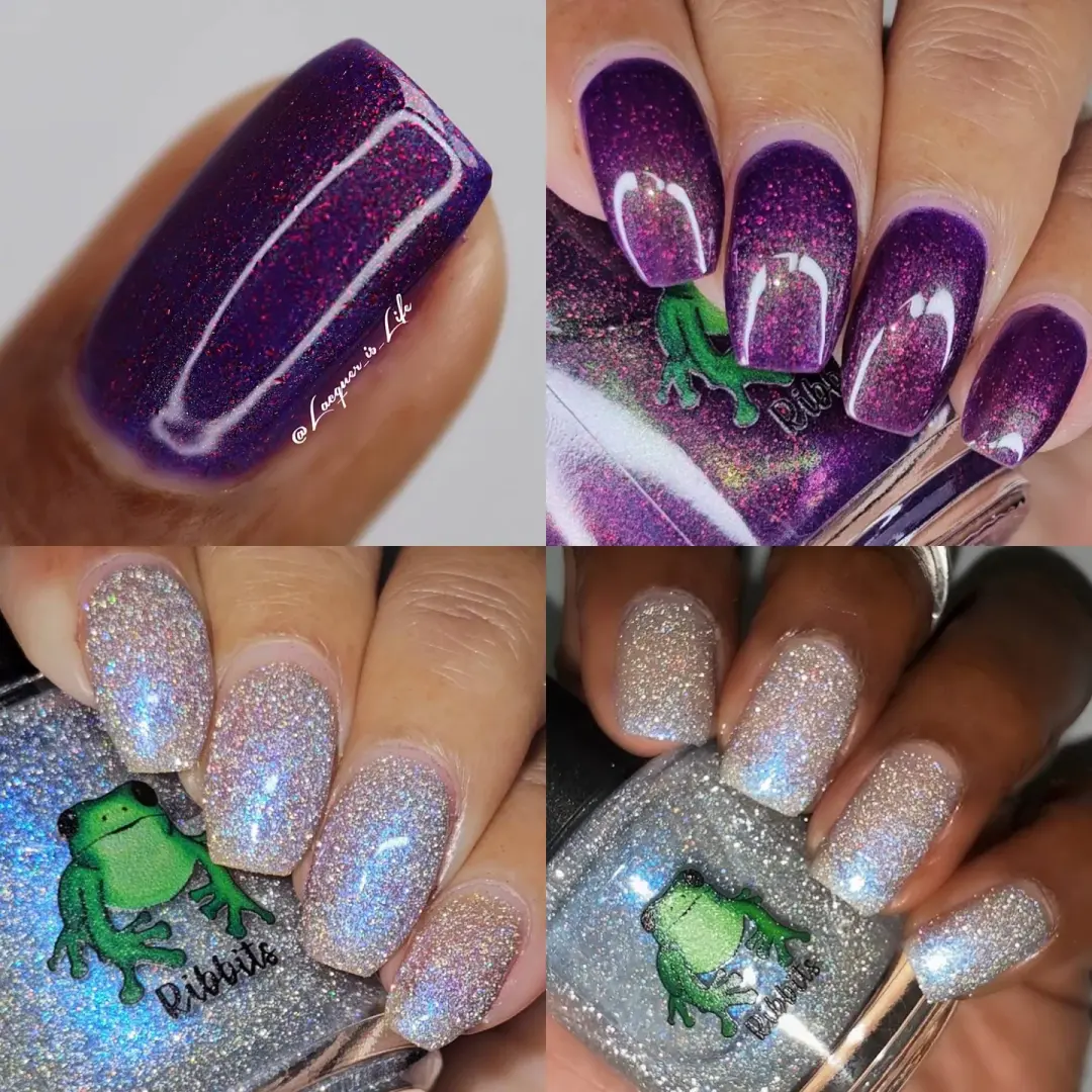 Ribbits Stickits: DUO "Madam Medusa" and "The Devil's Eye" (Reflective) *CAPPED PRE-ORDER*