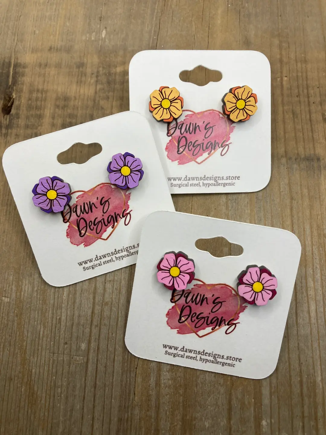 Spring Flower Stud