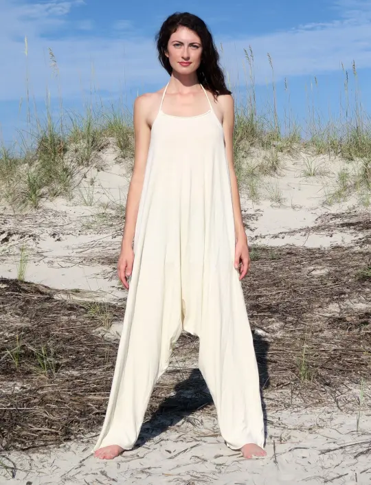 Drawstring Halter Jodhpur Jumper