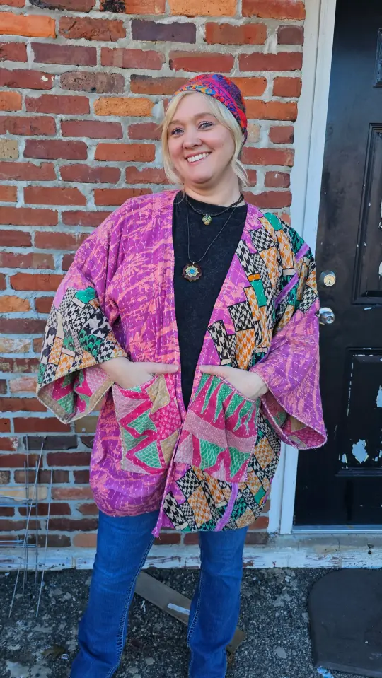 Kantha Cardigan 1502