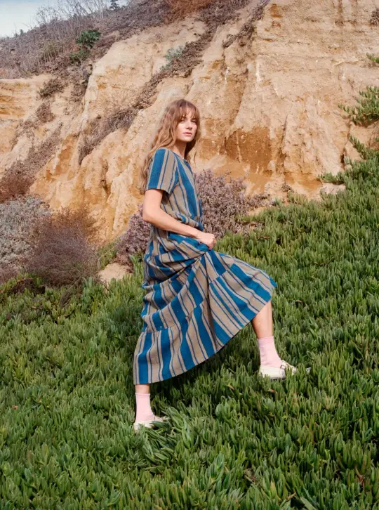 sample sale | daze dress elderberry | XXS