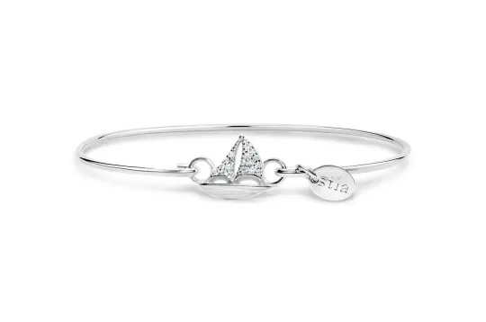 Stia by the Sea Pavé Sailboat Bracelet
