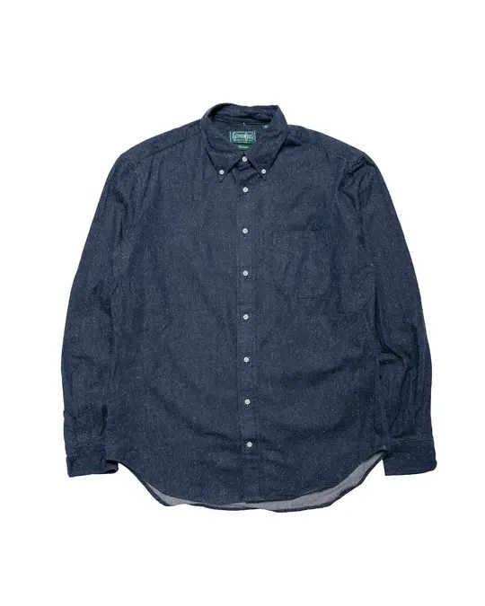 Gitman Vintage Bros. Indigo Japanese Silk Denim Shirt