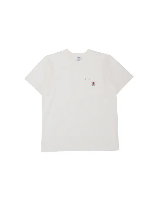 Randy's Garments Heavyweight Hammer Pocket Tee White