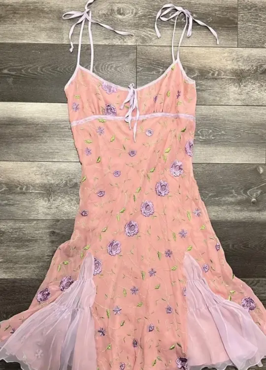 Pretty Pink Homecoming Dress ,A-Line Spaghetti Straps Applique Short Prom Dress RS795