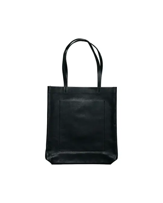 Seya. Isaac Reina Chasen Tote / Oil Leather Black #19