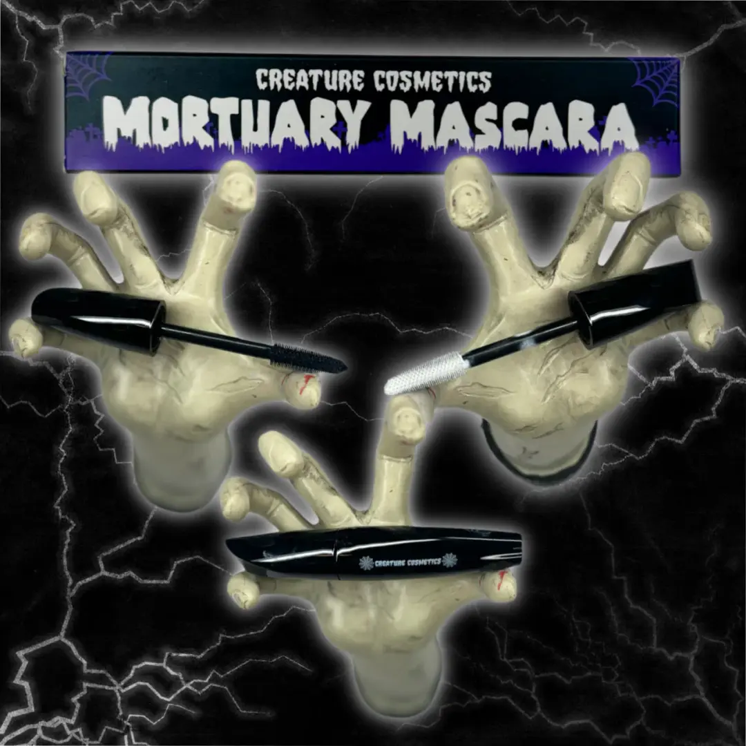 Mortuary Mascara W/ Gothic FX & Bone Wand – Creature Cosmetics