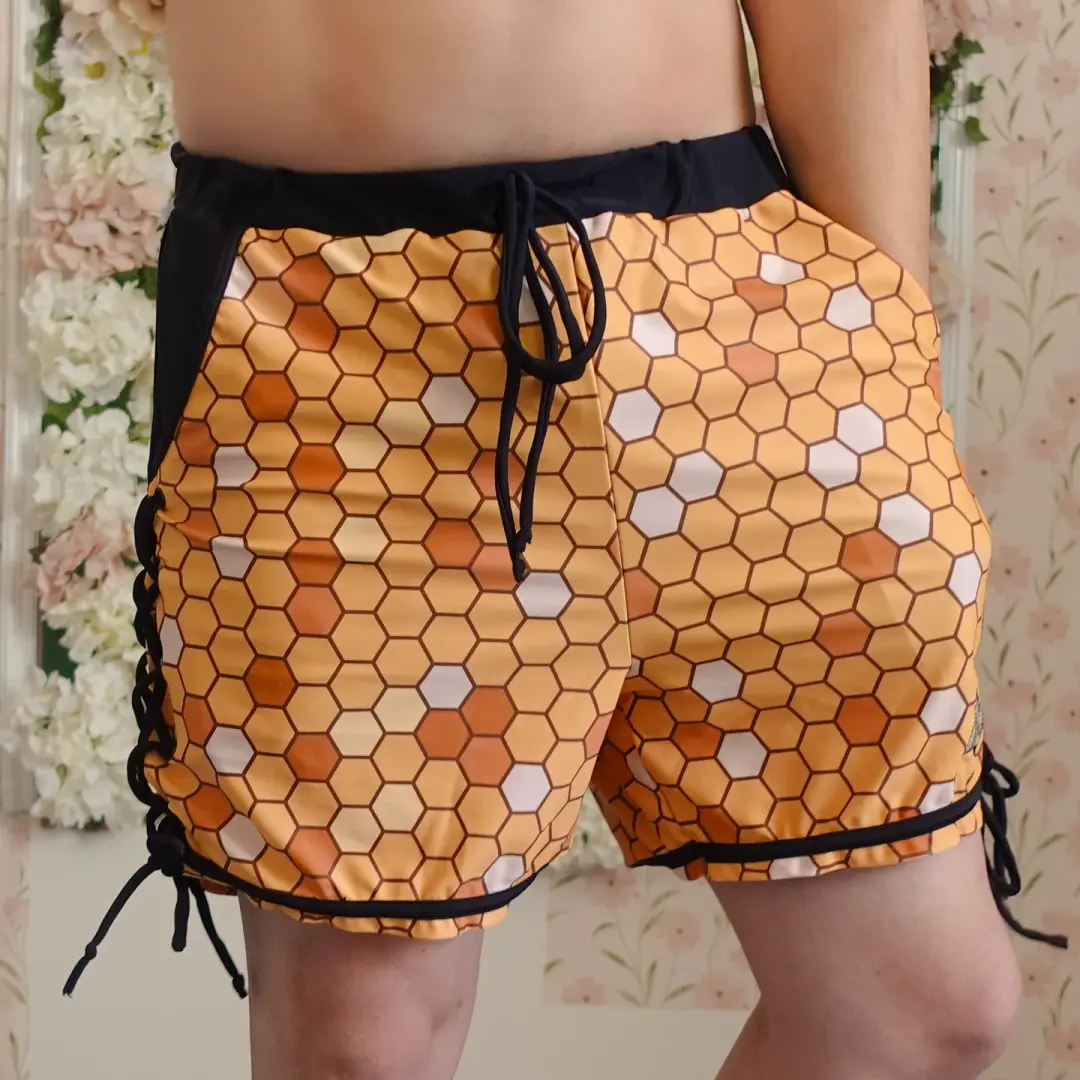Honey Bee Swim Trunks