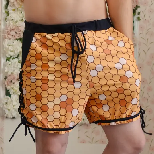 Honey Bee Swim Trunks