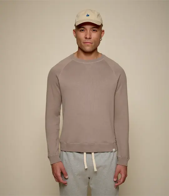 Relaxed Lightweight Raglan Sweatshirt
