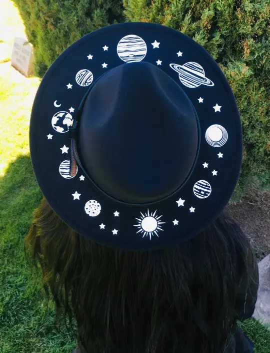 Planetarium Vegan Felt Hat