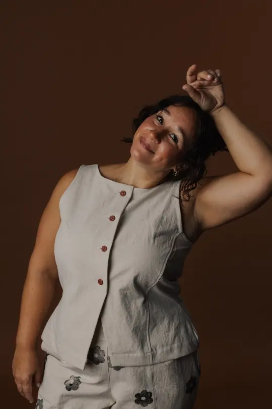 Gina Waistcoat - Workcloth